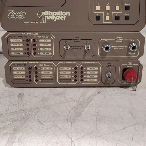 Timeter Instrument Corporation Timeter Instrument Corporation RT-200 Calibration Analyzer Cardiology reLink Medical