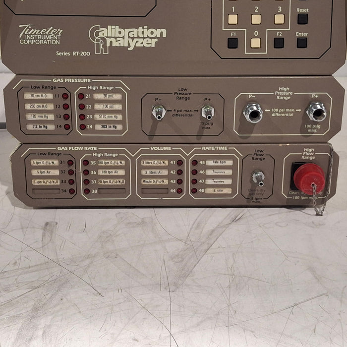 Timeter Instrument Corporation Timeter Instrument Corporation RT-200 Calibration Analyzer Cardiology reLink Medical