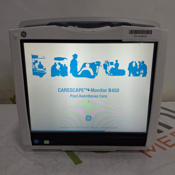 GE Healthcare GE Healthcare Carescape B450 Post Anesthesia Care Patient Monitor Patient Monitors reLink Medical