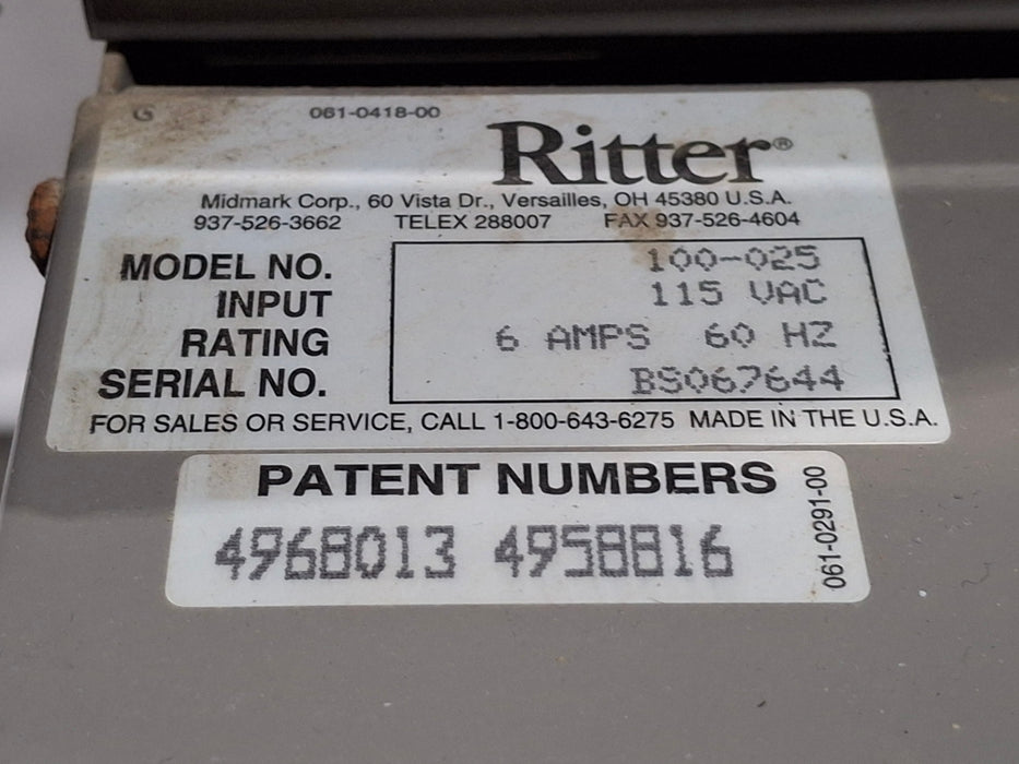 Midmark Midmark Ritter 100 Exam Table Exam Chairs / Tables reLink Medical