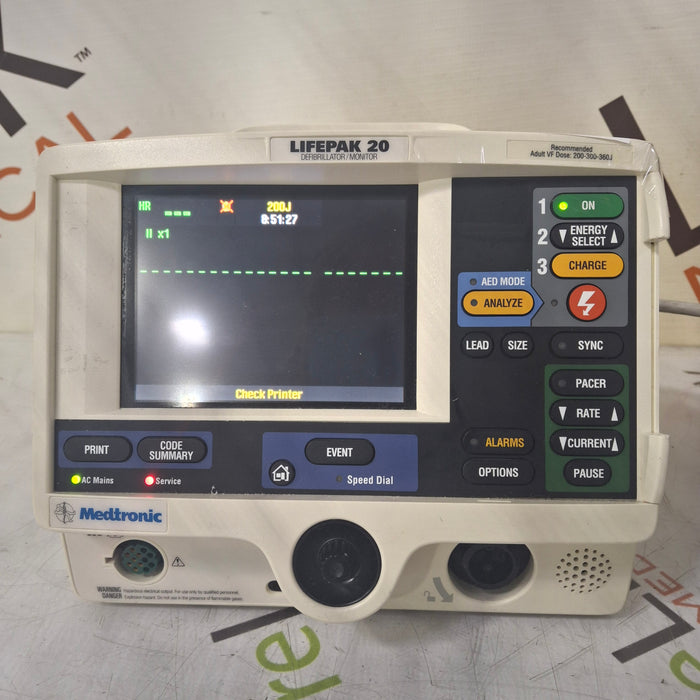 Physio-Control Physio-Control LifePak 20 Defibrillator Defibrillators reLink Medical