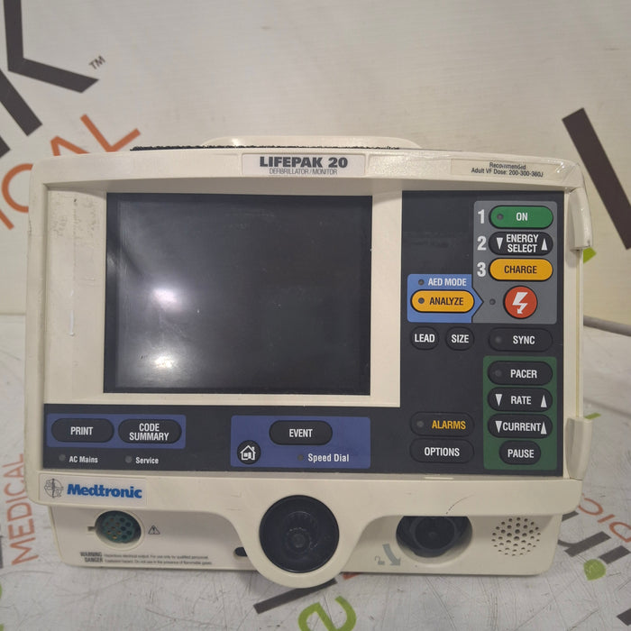 Physio-Control Physio-Control LifePak 20 Defibrillator Defibrillators reLink Medical
