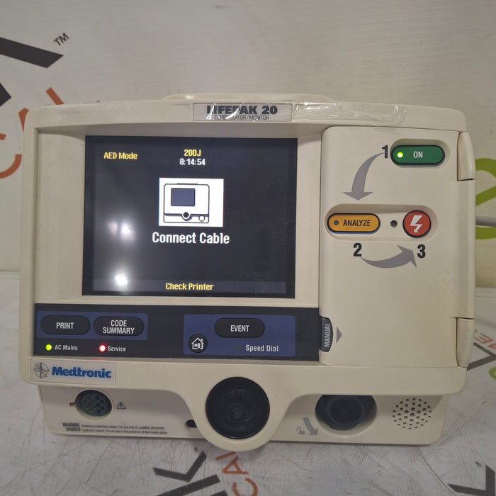 Physio-Control Physio-Control LifePak 20 Defibrillator Defibrillators reLink Medical