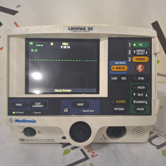 Physio-Control Physio-Control LifePak 20 Defibrillator Defibrillators reLink Medical