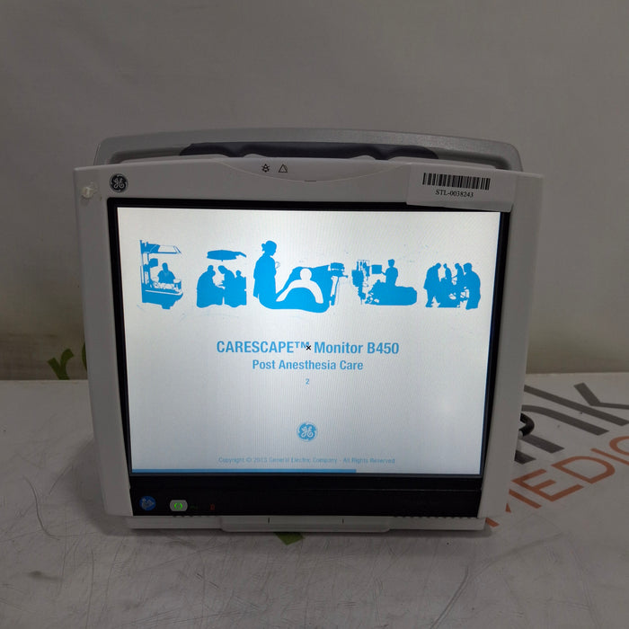 GE Healthcare GE Healthcare Carescape B450 Post Anesthesia Care Patient Monitor Patient Monitors reLink Medical