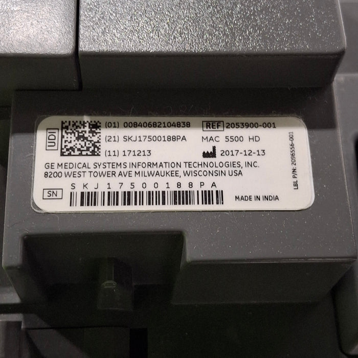 GE Healthcare GE Healthcare MAC 5500 HD ECG without CAM Module Cardiology reLink Medical