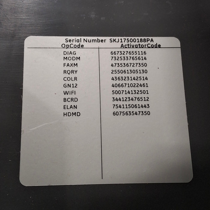 GE Healthcare GE Healthcare MAC 5500 HD ECG without CAM Module Cardiology reLink Medical