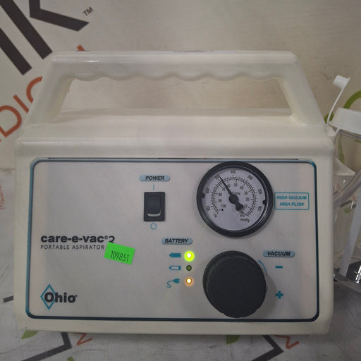 Ohio Medical Corporation Ohio Medical Corporation Care-E-Vac 3 Portable Suction System Surgical Equipment reLink Medical