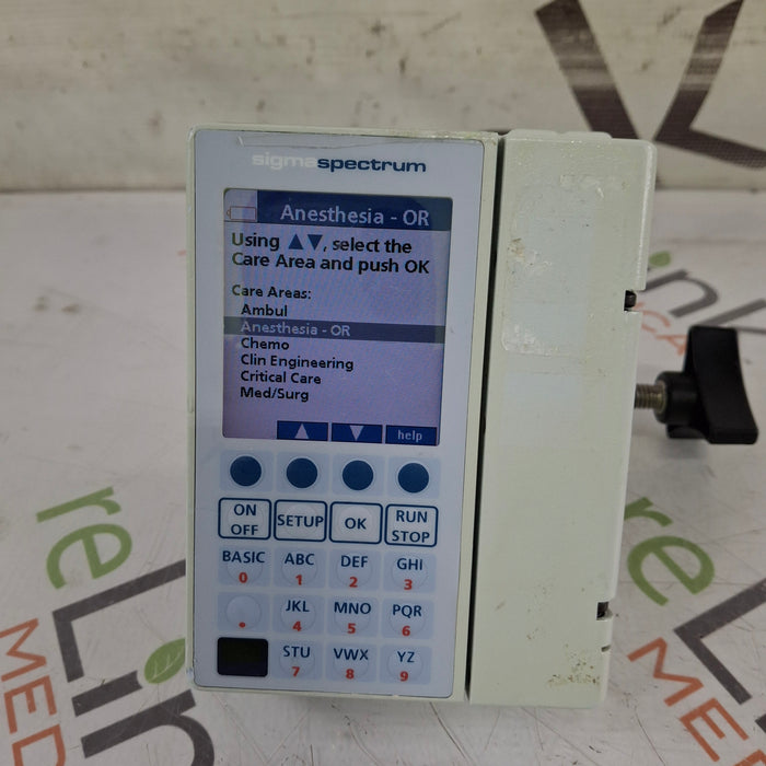 Baxter Sigma Spectrum 6.02.06 without Battery Infusion Pump