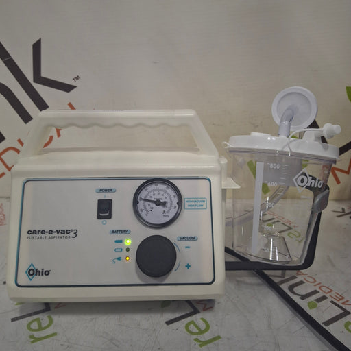Ohio Medical Corporation Ohio Medical Corporation Care-E-Vac 3 Portable Suction System Surgical Equipment reLink Medical