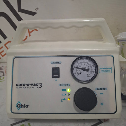 Ohio Medical Corporation Ohio Medical Corporation Care-E-Vac 3 Portable Suction System Surgical Equipment reLink Medical