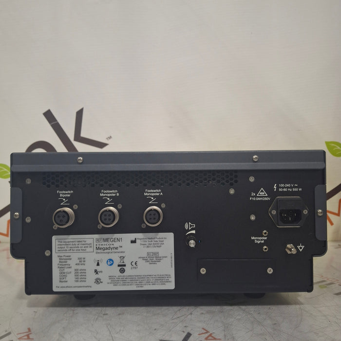 Ethicon Inc. Megadyne MEGEN1 Electrosurgical Generator