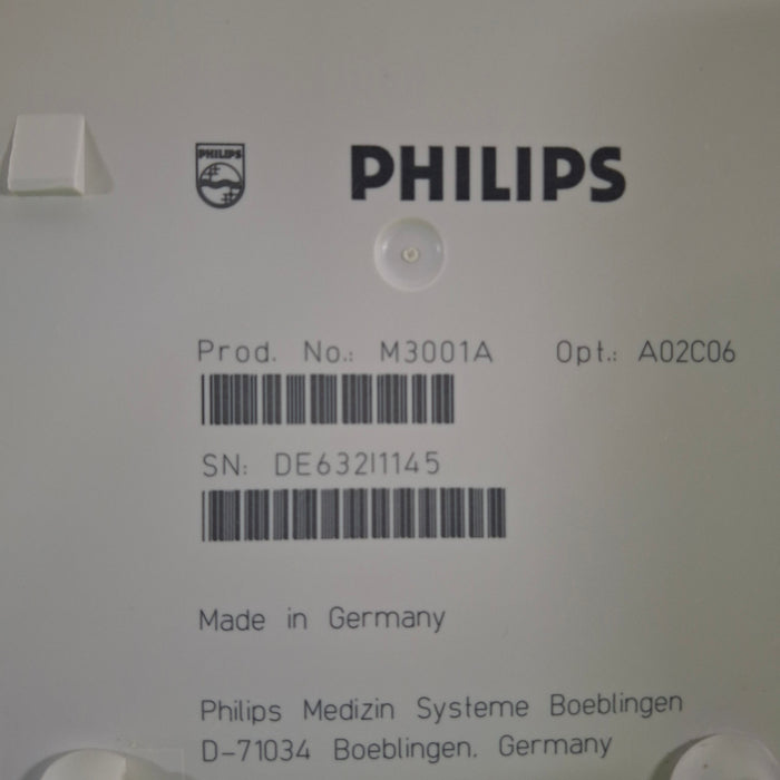 Philips Philips M3001A-A02C06 OxiMax SpO2, NIBP, ECG, Temp, IBP MMS Module Patient Monitors reLink Medical