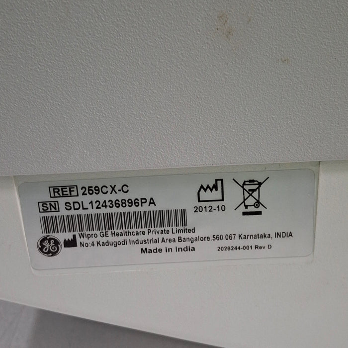 GE Healthcare GE Healthcare Corometrics 250cx Series Model 259cx-c Fetal Monitor Patient Monitors reLink Medical