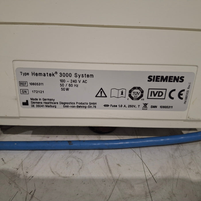 Siemens Siemens Hematek 3000 Slide Stainer Histology and Pathology reLink Medical