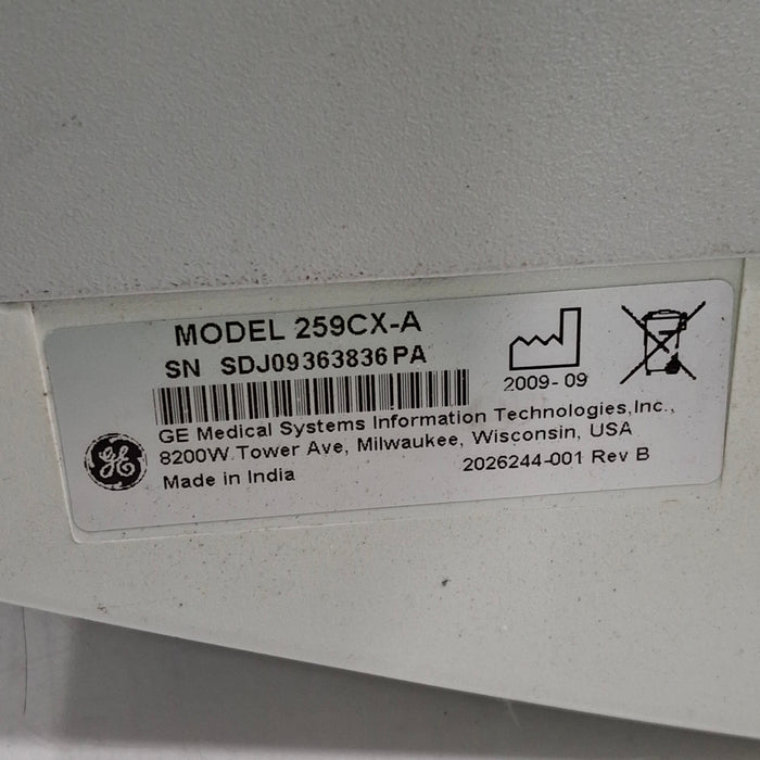 GE Healthcare GE Healthcare Corometrics 250cx Series Model 259cx-a Fetal Monitor Patient Monitors reLink Medical