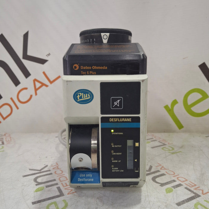 Datex-Ohmeda Tec 6 Plus Desflurane Vaporizer