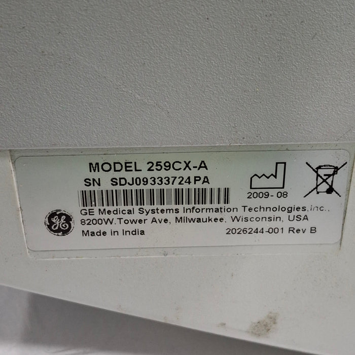 GE Healthcare GE Healthcare Corometrics 250cx Series Model 259cx-a Fetal Monitor Patient Monitors reLink Medical