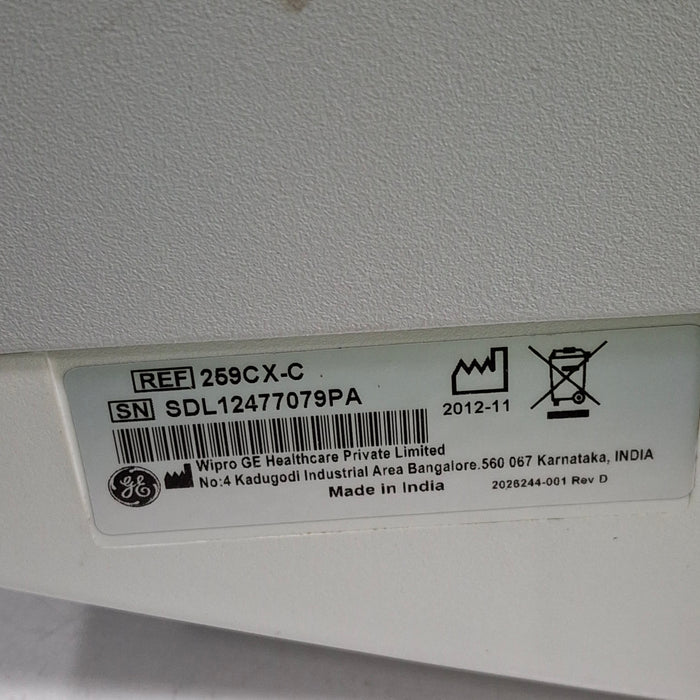 GE Healthcare GE Healthcare Corometrics 250cx Series Model 259cx-c Fetal Monitor Patient Monitors reLink Medical
