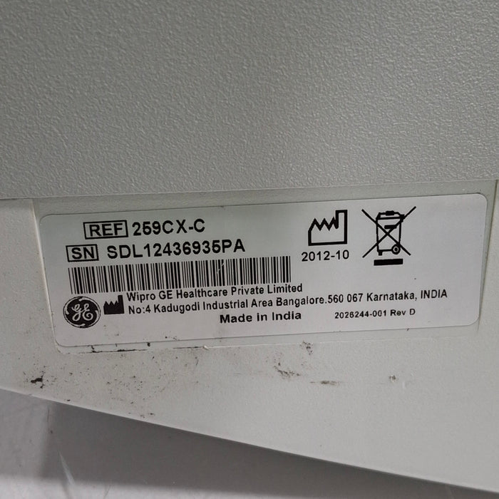 GE Healthcare GE Healthcare Corometrics 250cx Series Model 259cx-c Fetal Monitor Patient Monitors reLink Medical