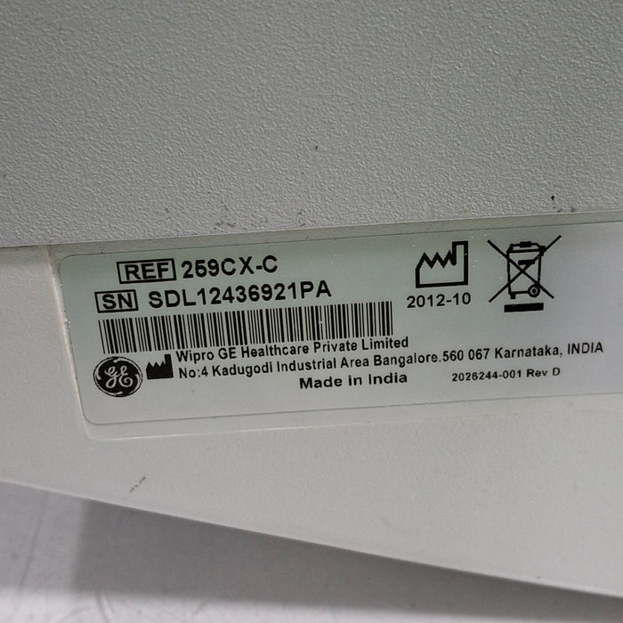 GE Healthcare GE Healthcare Corometrics 250cx Series Model 259cx-c Fetal Monitor Patient Monitors reLink Medical