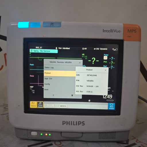 Philips Philips Intellivue MP5 - ECG, Fast SpO2, NIBP, Press, Temp Patient Monitor Patient Monitors reLink Medical