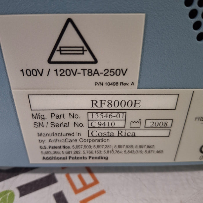 ArthroCare Corporation ArthroCare Corporation Coblator II Surgical System Electrosurgical Units reLink Medical