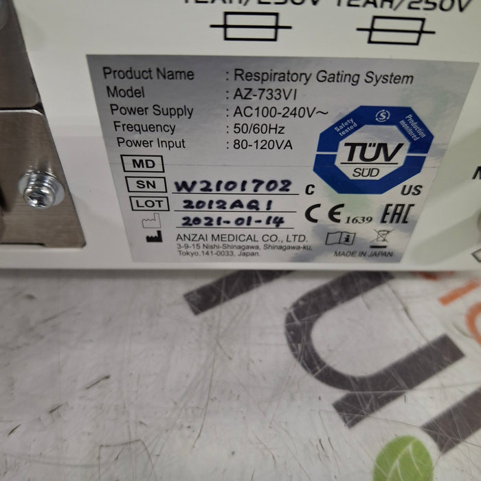 ANZAI MEDICAL CO., LTD AZ-733VI Respiratory Gating System