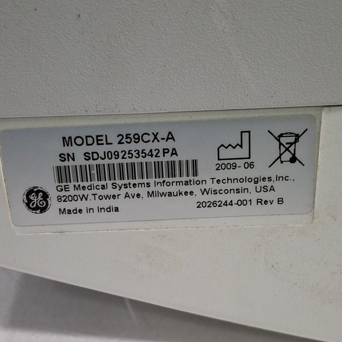 GE Healthcare GE Healthcare Corometrics 250cx Series Model 259cx-a Fetal Monitor Patient Monitors reLink Medical