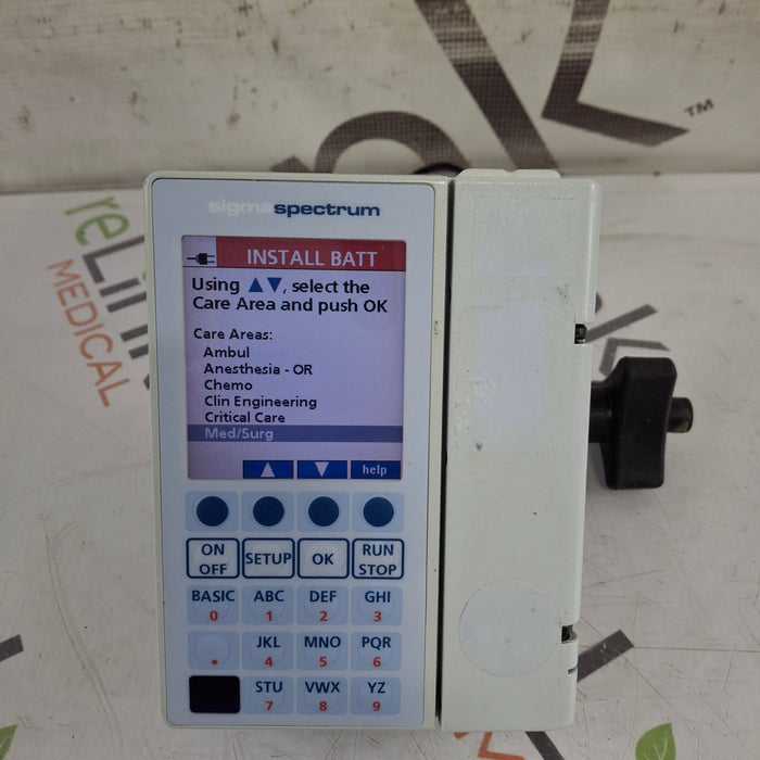 Baxter Sigma Spectrum 6.02.07 without Battery Infusion Pump