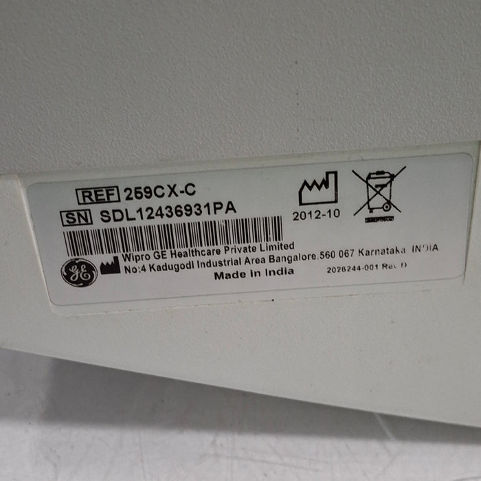 GE Healthcare GE Healthcare Corometrics 250cx Series Model 259cx-c Fetal Monitor Patient Monitors reLink Medical