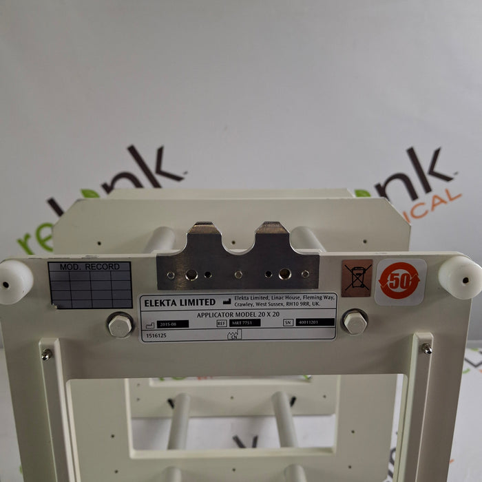 Elekta Elekta MRT 7751 Applicator Model 20x20 Linear Accelerator/Rad Therapy reLink Medical