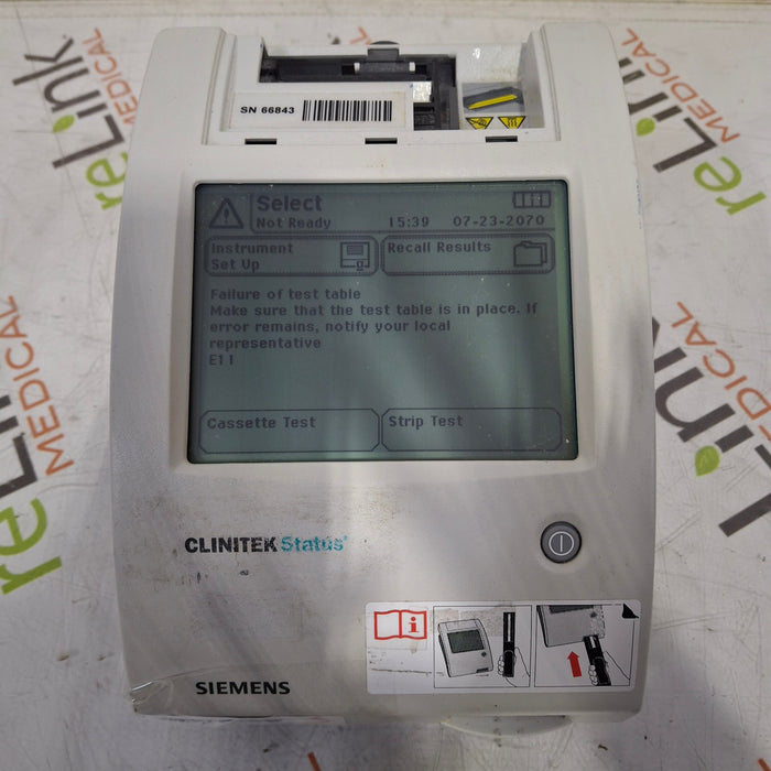 Bayer HealthCare Bayer HealthCare Clinitek Status Urine Chemistry Analyzer Research Lab reLink Medical