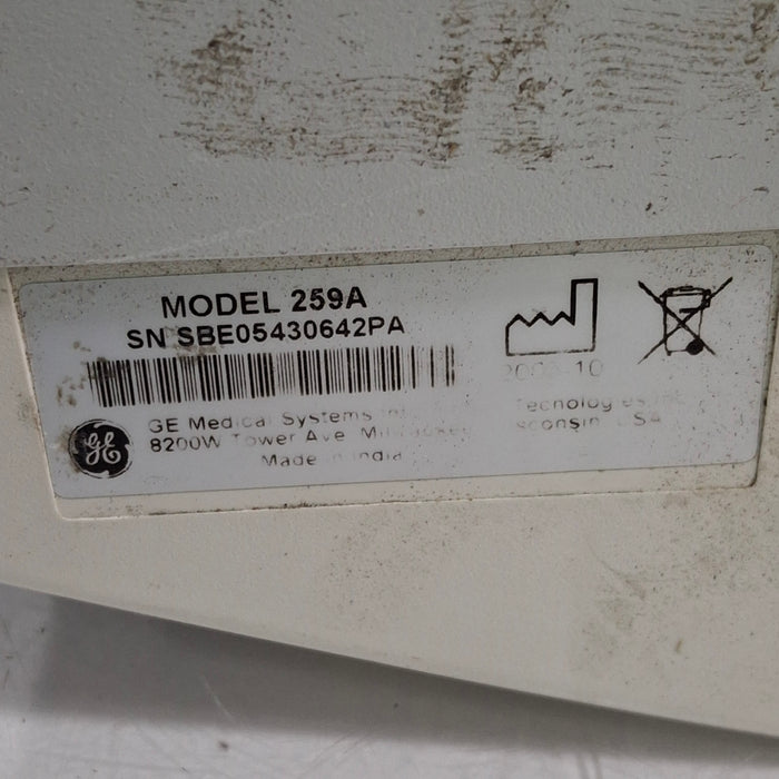 GE Healthcare GE Healthcare Corometrics 250cx Series Model 259cx Fetal Monitor Patient Monitors reLink Medical