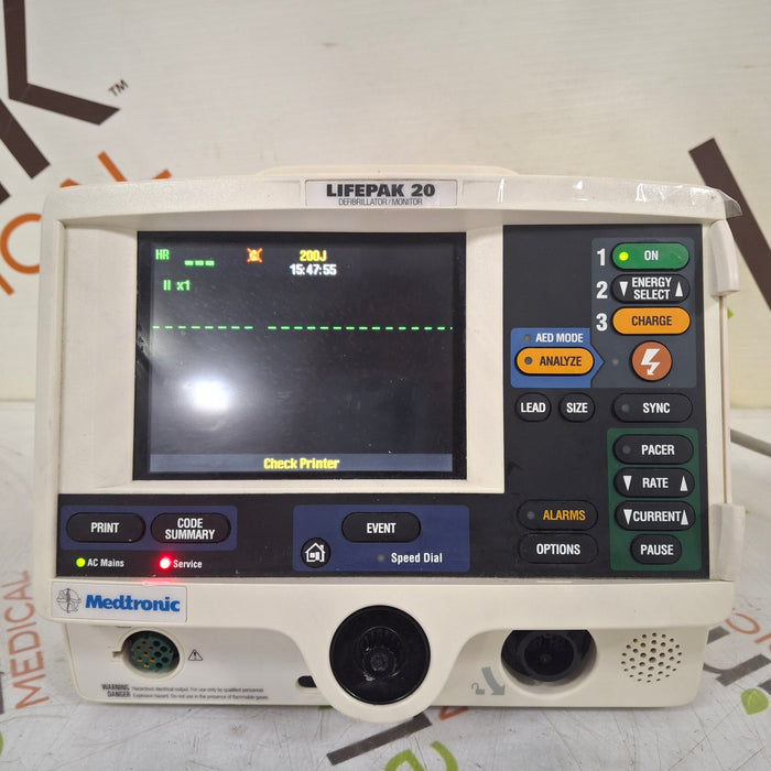 Physio-Control Physio-Control LifePak 20 Defibrillator Defibrillators reLink Medical