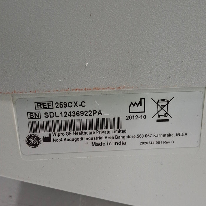 GE Healthcare GE Healthcare Corometrics 250cx Series Model 259cx-c Fetal Monitor Patient Monitors reLink Medical