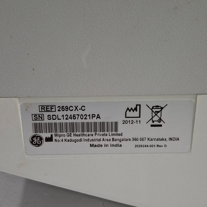 GE Healthcare GE Healthcare Corometrics 250cx Series Model 259cx-c Fetal Monitor Patient Monitors reLink Medical
