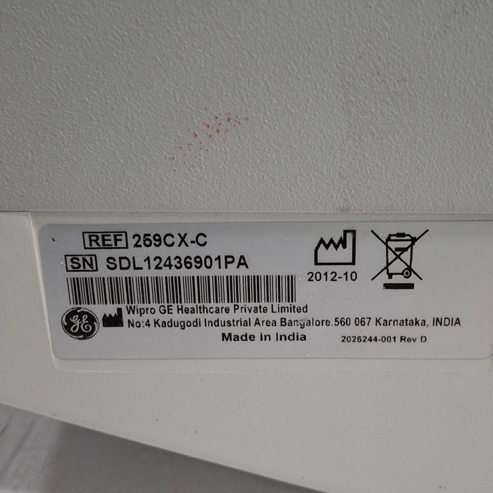GE Healthcare GE Healthcare Corometrics 250cx Series Model 259cx-c Fetal Monitor Patient Monitors reLink Medical