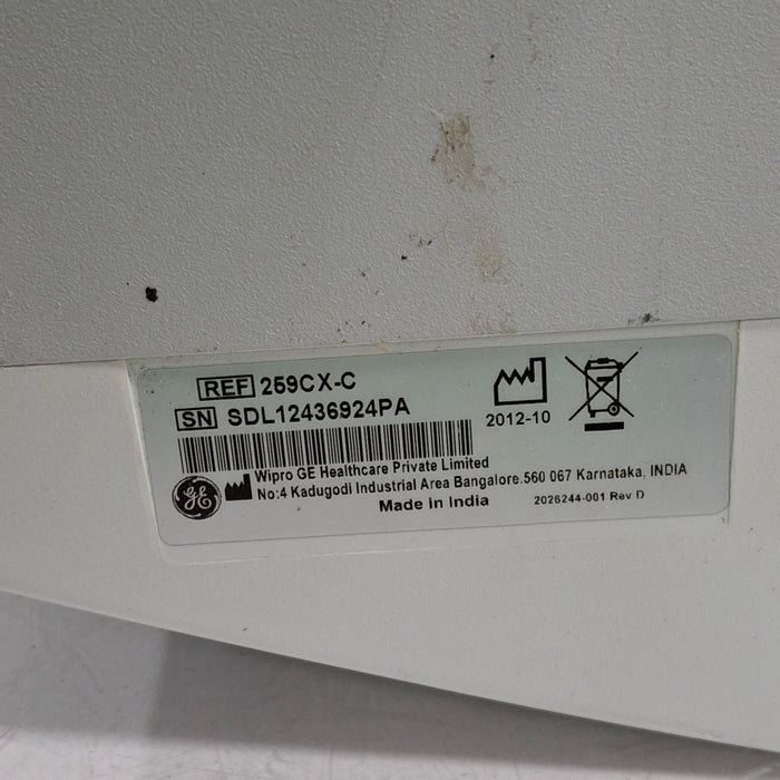 GE Healthcare GE Healthcare Corometrics 250cx Series Model 259cx-c Fetal Monitor Patient Monitors reLink Medical