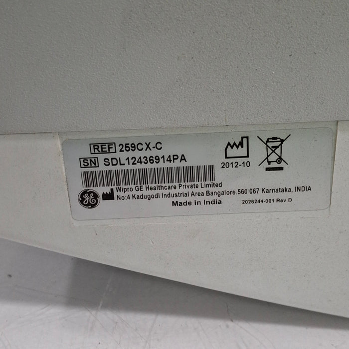 GE Healthcare GE Healthcare Corometrics 250cx Series Model 259cx-c Fetal Monitor Patient Monitors reLink Medical