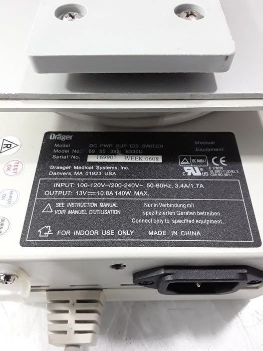 Draeger Medical Draeger Medical Infinity Docking Station Power Supply Patient Monitors reLink Medical