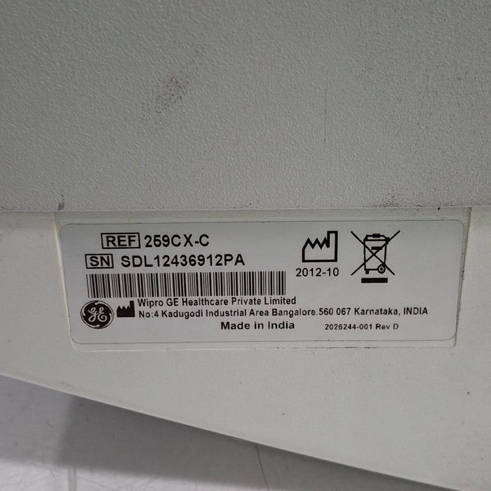 GE Healthcare GE Healthcare Corometrics 250cx Series Model 259cx-c Fetal Monitor Patient Monitors reLink Medical