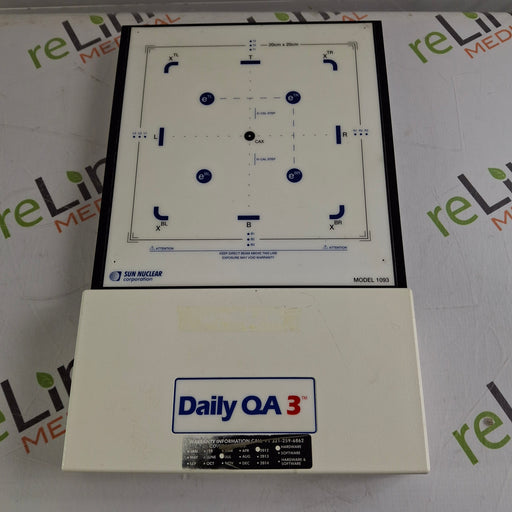 Sun Nuclear Corporation Sun Nuclear Corporation Daily QA 3 Diode Array Detector Research Lab reLink Medical