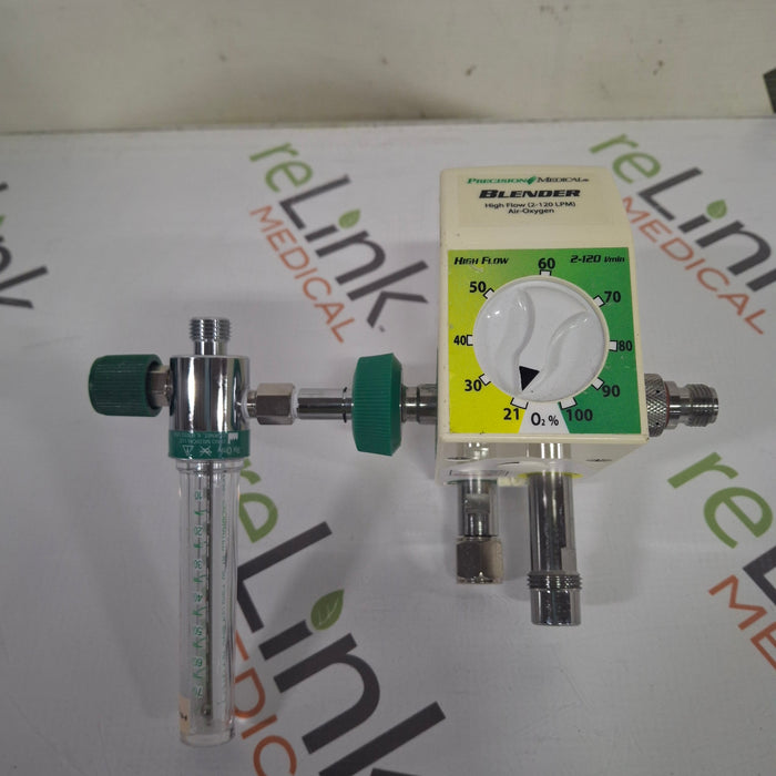 Precision Medical Precision Medical PM5200 Air-Oxygen Blender Microblender Respiratory reLink Medical