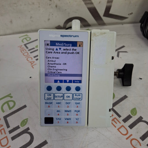 Baxter Baxter Sigma Spectrum 6.02.06 with B/G Battery Infusion Pump Infusion Pump reLink Medical
