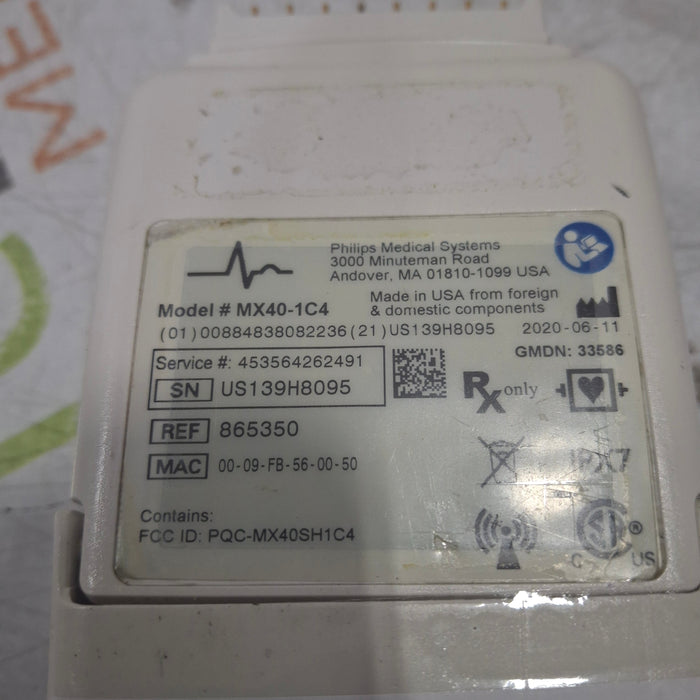 Philips MX40 1.4 ECG 865350 Telemetry Transmitter