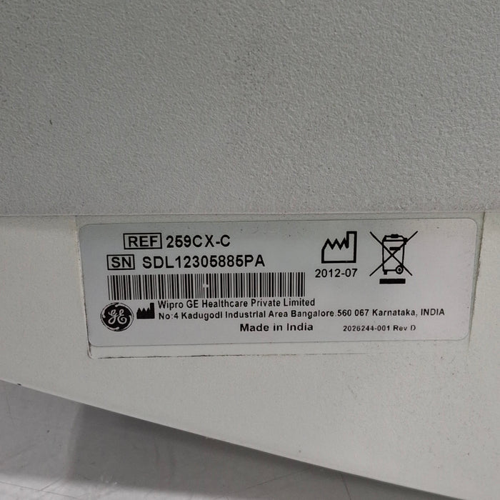 GE Healthcare GE Healthcare Corometrics 250cx Series Model 259cx-c Fetal Monitor Patient Monitors reLink Medical