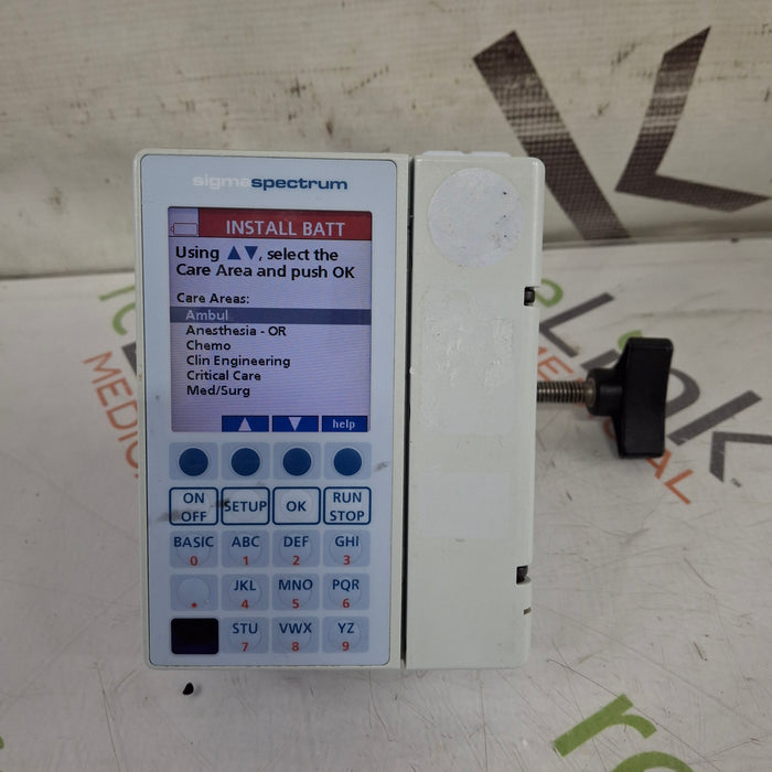 Baxter Sigma Spectrum 6.02.06 without Battery Infusion Pump