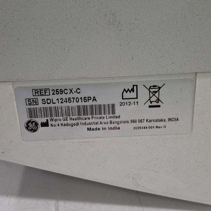 GE Healthcare GE Healthcare Corometrics 250cx Series Model 259cx-c Fetal Monitor Patient Monitors reLink Medical