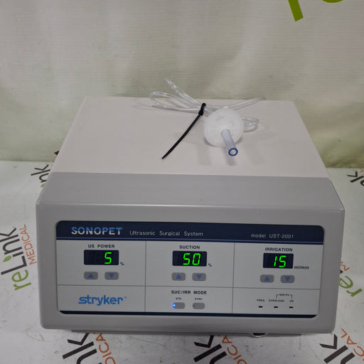 Stryker Stryker SonoPet Omni UST-2001 Ultrasonic Surgical System Electrosurgical Units reLink Medical